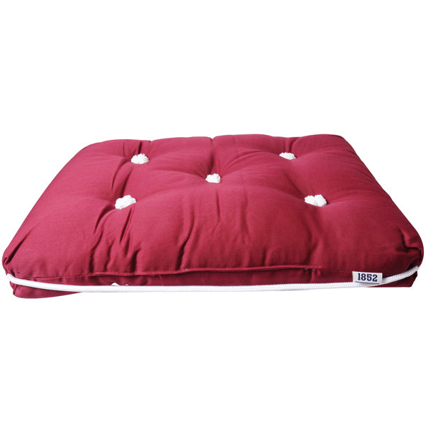 Kapok cushion simple, Bordeaux