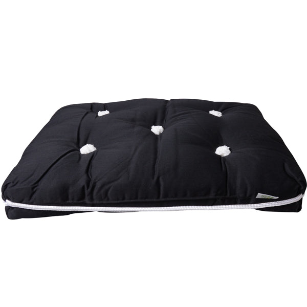 Kapok pillow single black