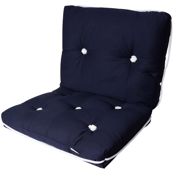 Kapok pillow double, Navy