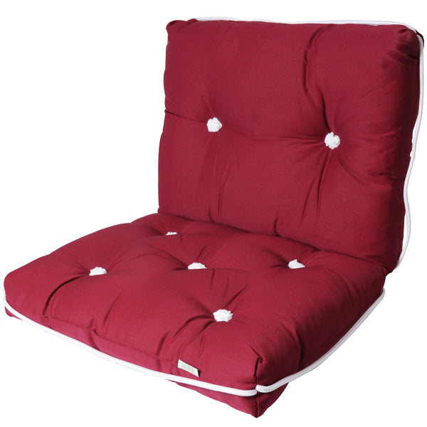 Kapok pillow double, Bordeaux