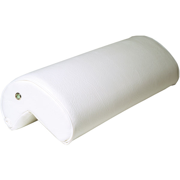 Rygstøtte hvid kunstlæder L. 55cm