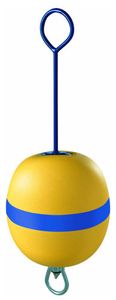 Polyform MG40 mooring buoy long rod L 890mm Ø285mm yellow