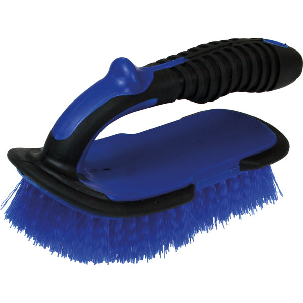 1852 washing brush with handle, stiff brush 190x90mm h-95mm