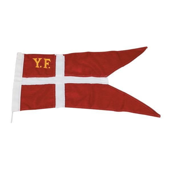 1852 yachtflag syet med Ø3mm 25cm snor