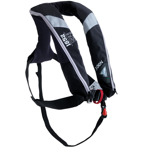 1852 Aero Pro vest ISO 300N pro sensor sort med harness