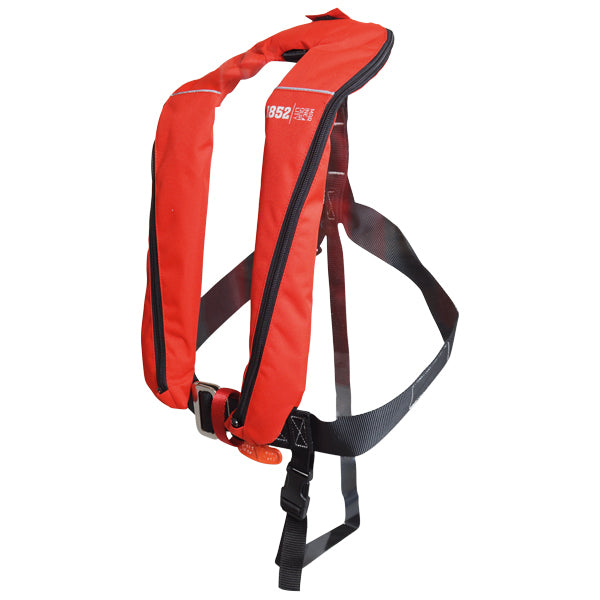 1852 Aero vest ISO 165N 33g HR rød med harness