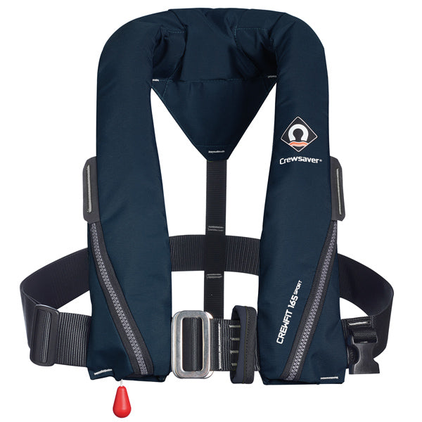 Crewsaver Crewfit 165N Sport Navy with soft loop D-ring