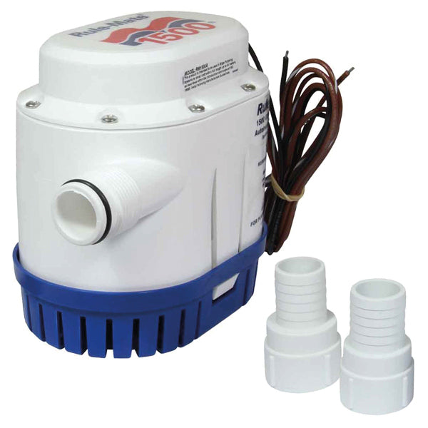 Rule-mate 1500 GPH fuldaut. 12V