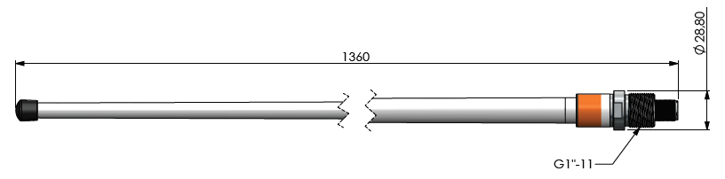 AIS antenna 160-164 MHz UHF female