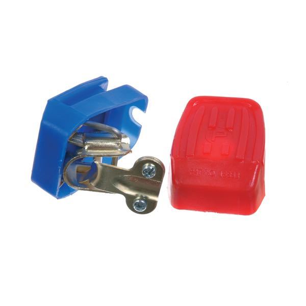 Battery terminal shoe with plastic cover 1 set