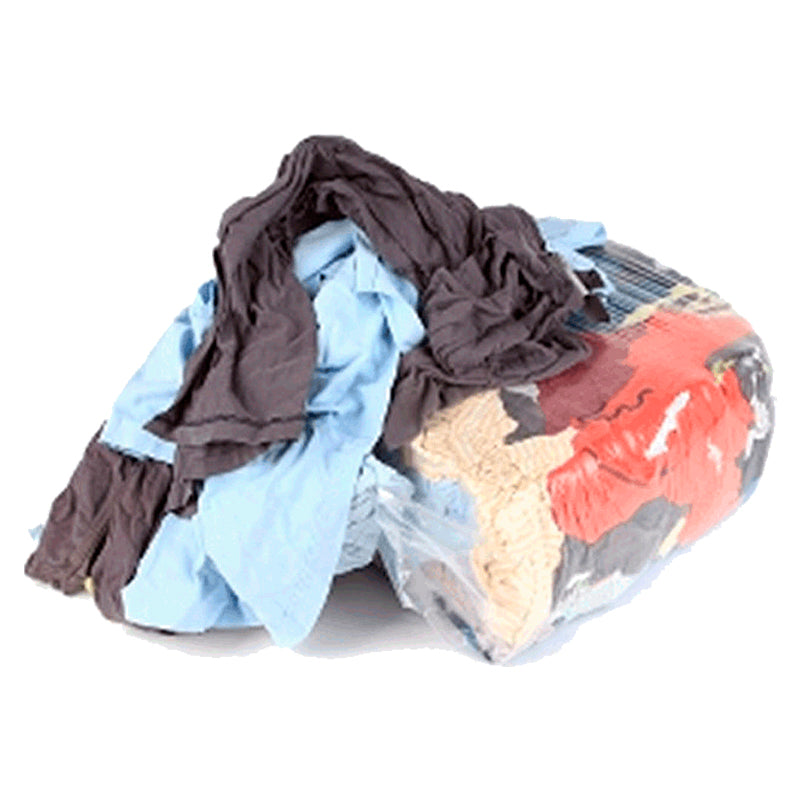 White cotton cloths in bags of 10 kg