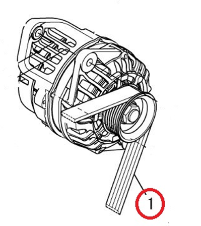 Yanmar Multi Belt 128790-77580