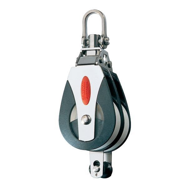 Ronstan S40 dobbeltblok m/hunsv.