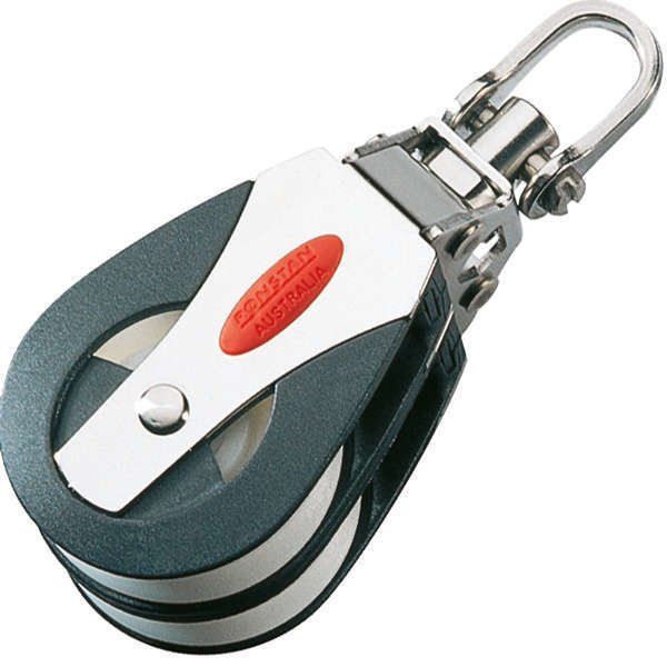 Ronstan S50 dobbeltblok m/svirvl