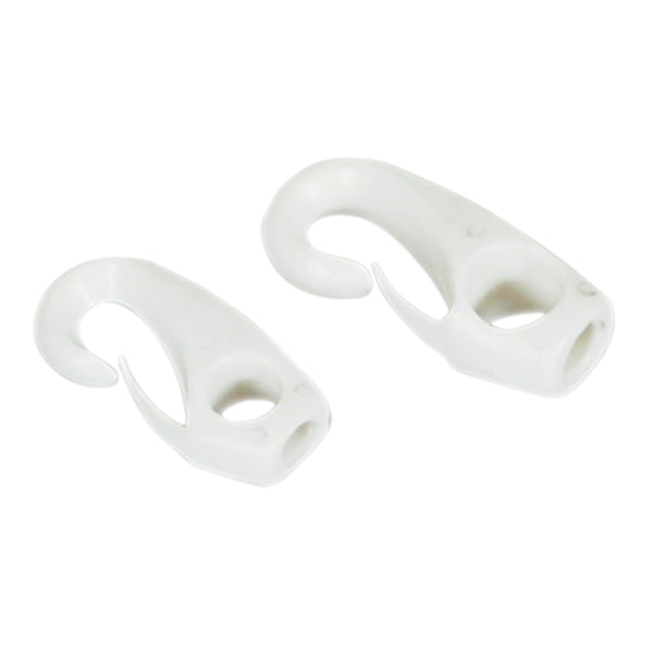 Hook nylon white ÿ 10mm