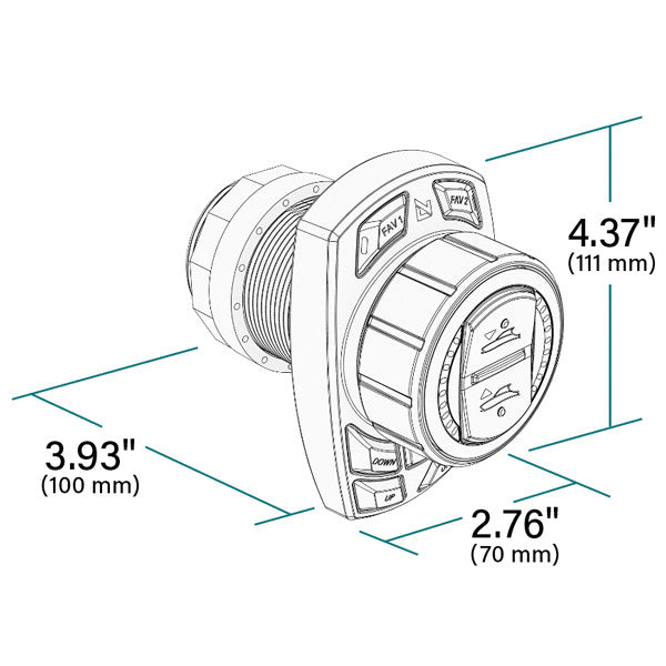 Lenco Pro Control Assist Keypad med kabler