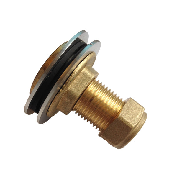 Tank feed-through, welding-free