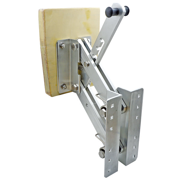 Motor lifting bracket max 45 kg aluminum with wooden plate
