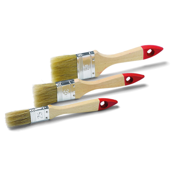 Brush set flat 1x25/35/50mm