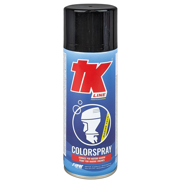 Spray paint mercury black