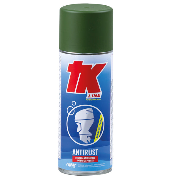 Spray paint primer green