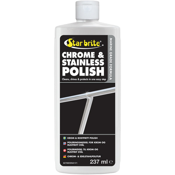 Star Brite Chrome &amp; Stainless Polish, 250 ml