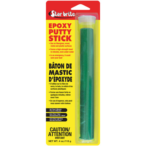 Star Brite Epoxy Putty Stick Permanent & Nødreperation, 113g