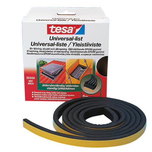 Sealing strip EPDM self-adhesive 10x5mm 5m