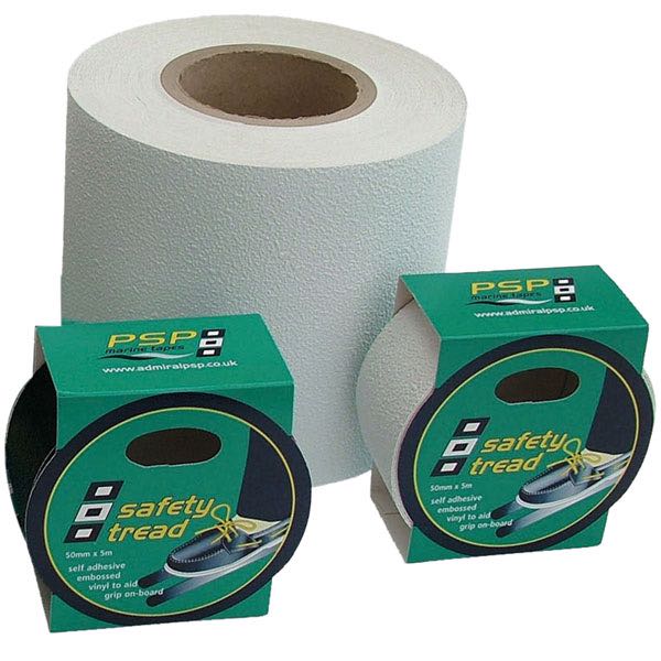 Psp safety tread anti-slip tape white 25mm x 5m