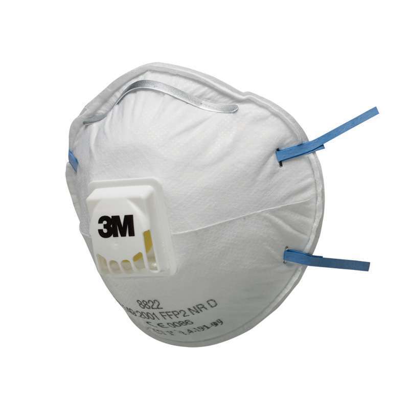 3M Dust mask with valve P2, 10 pcs