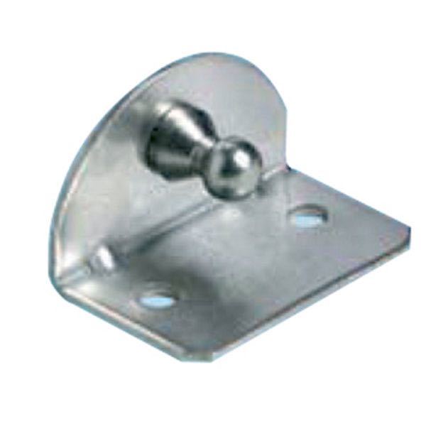Bracket RF ball joint 8mm angle inside