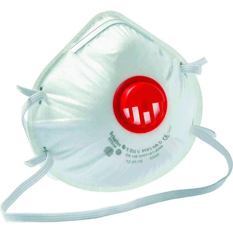 Dust mask fine FFP2 w/valve 2 pcs.