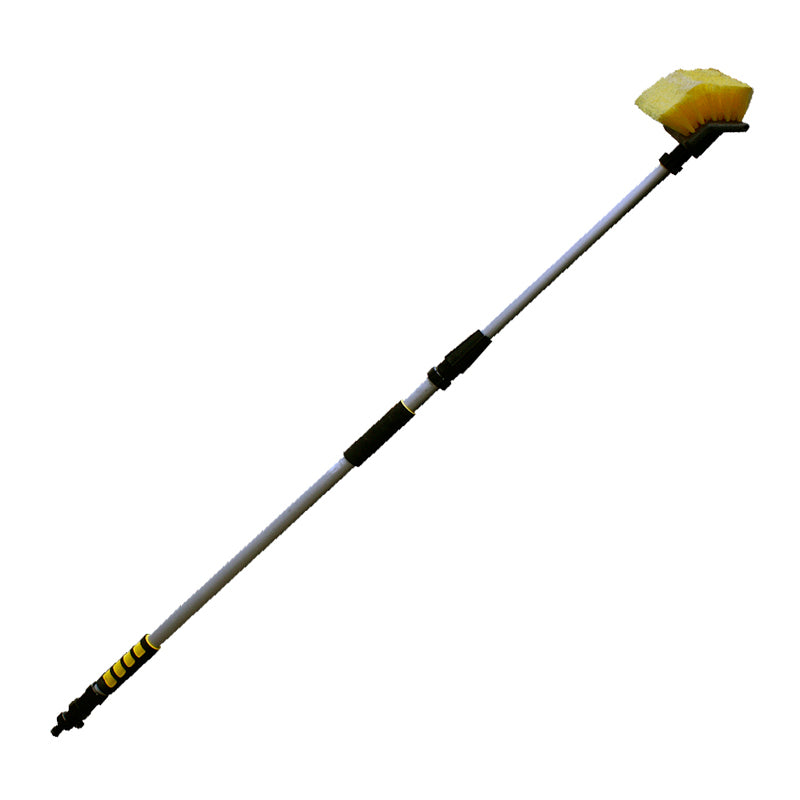 Boat brush with telescopic handle