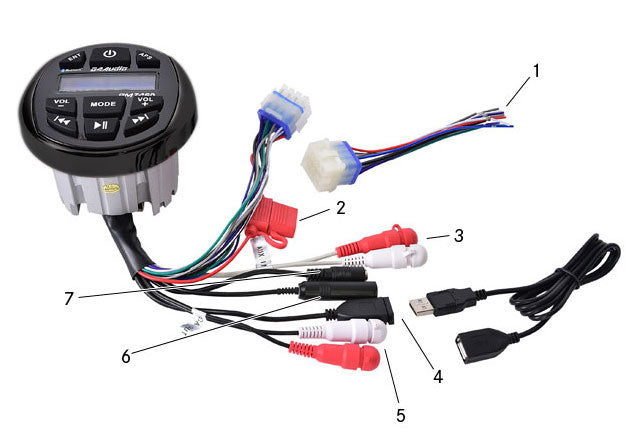 G4Auto Radio RM745D