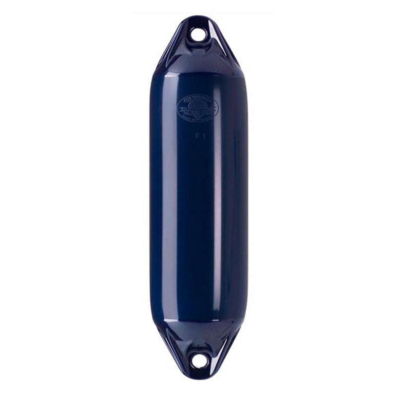 Fender lang "F" blå med blå/sort top