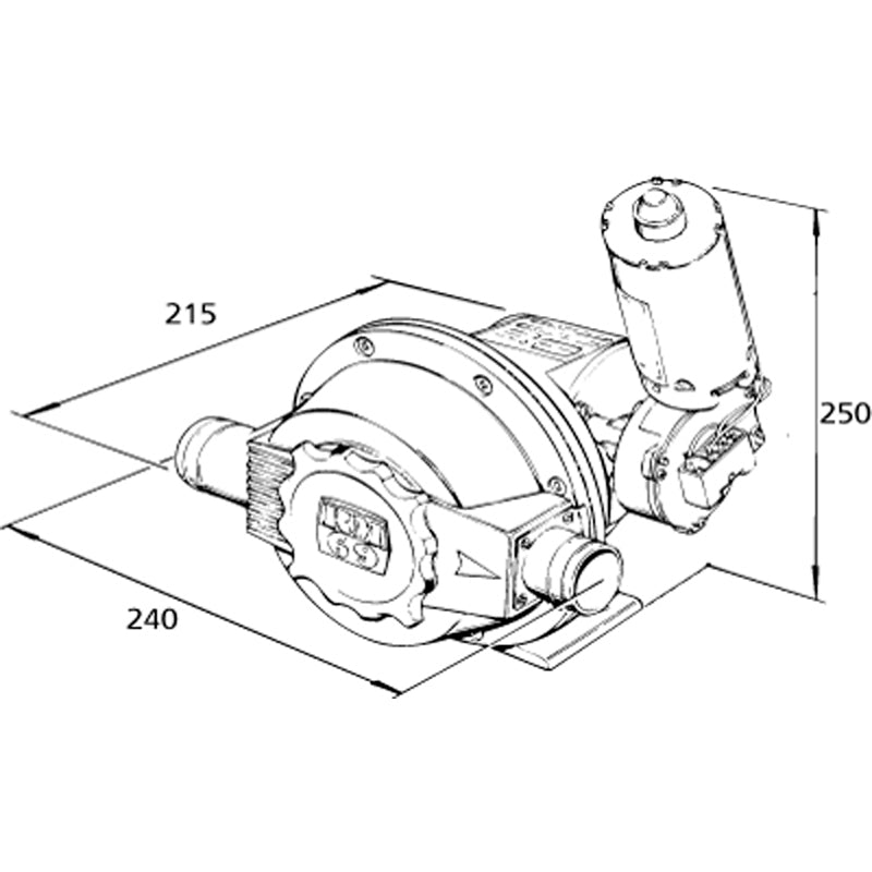 Electric waste water pump 24V