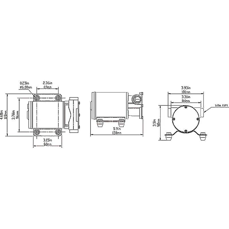 Flush pump SEAFLO 12V