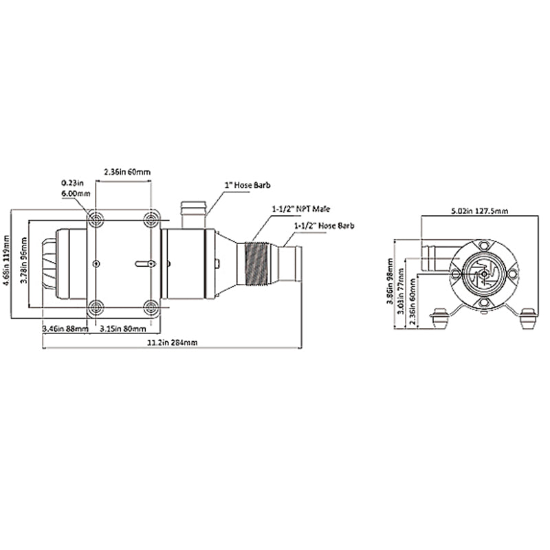 Maceratorpumpe 12v