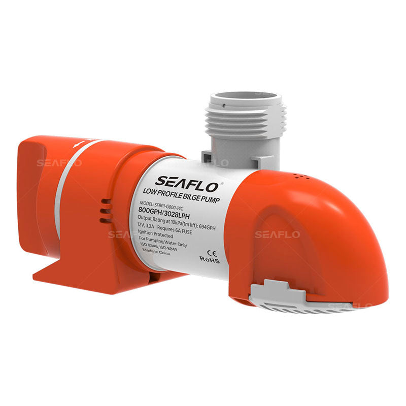 Seaflo Low profile bilge pump 12V 1100GPH 4180 ltr/hour