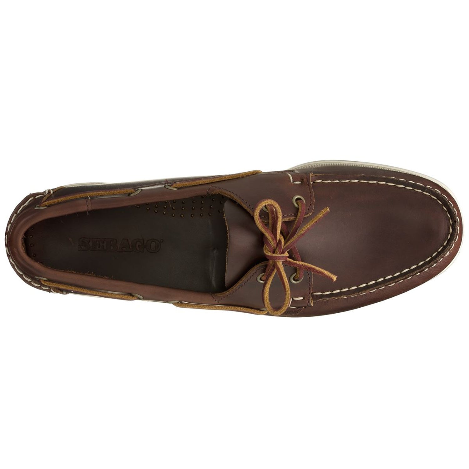 Sebago Docksides Portland Waxed 900 - Brown