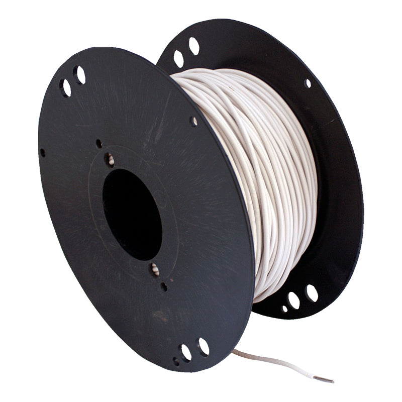 Wire single 0.75mm2 black tinned