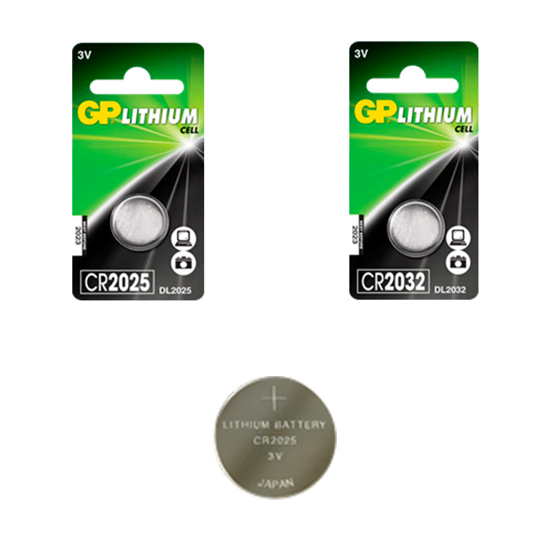 GP Coin cell battery Lithium CR2032 - 3V - 220mAh - 20x3.2mm