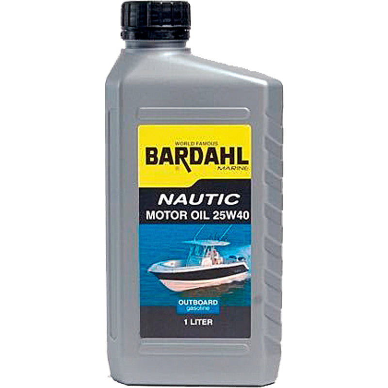 Bardahl Nautic Motorolie 25w40. In/Outboard 4-Takts