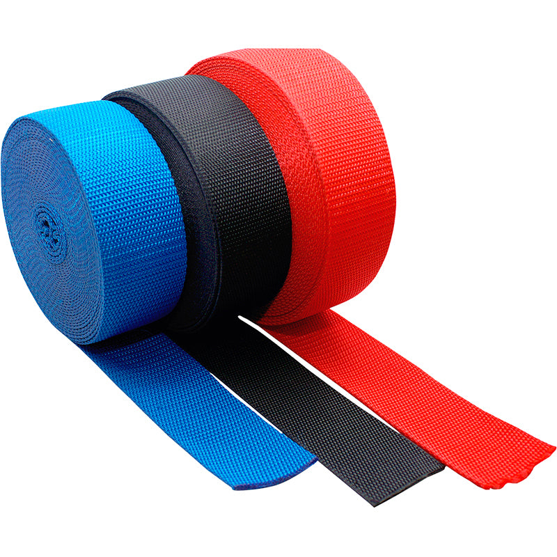 Foot strap/search handrail Pp Red* 50 mm 50m 8907