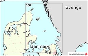 Søkort DA 100 Kattegat