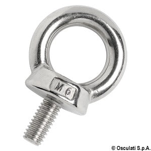 Männliche geschmiedete Ringschraube AISI316 8 mm