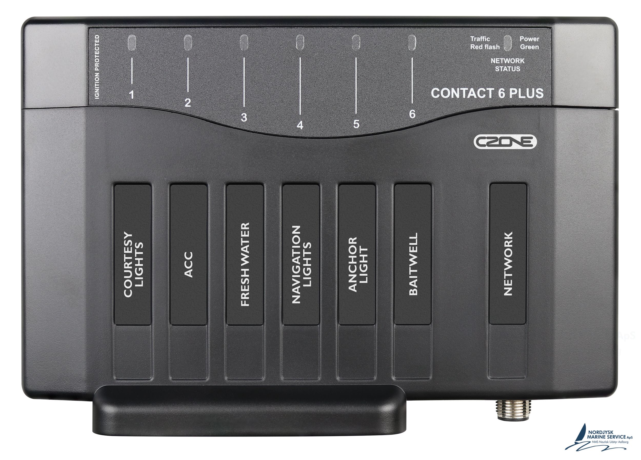CZone 6 switches with interface 
