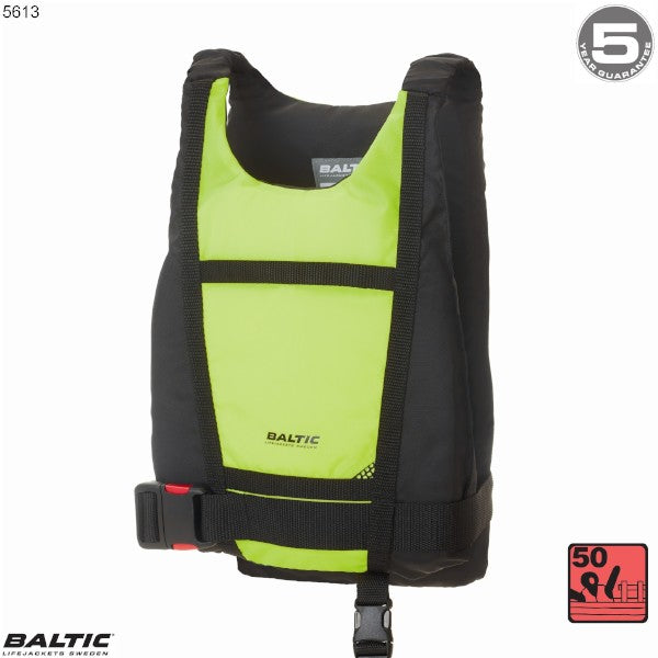 Paddler kano / kajak vest UV_Gul-Sort BALTIC 5613