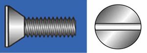 Machine screw US A4 M4x25 8/pc