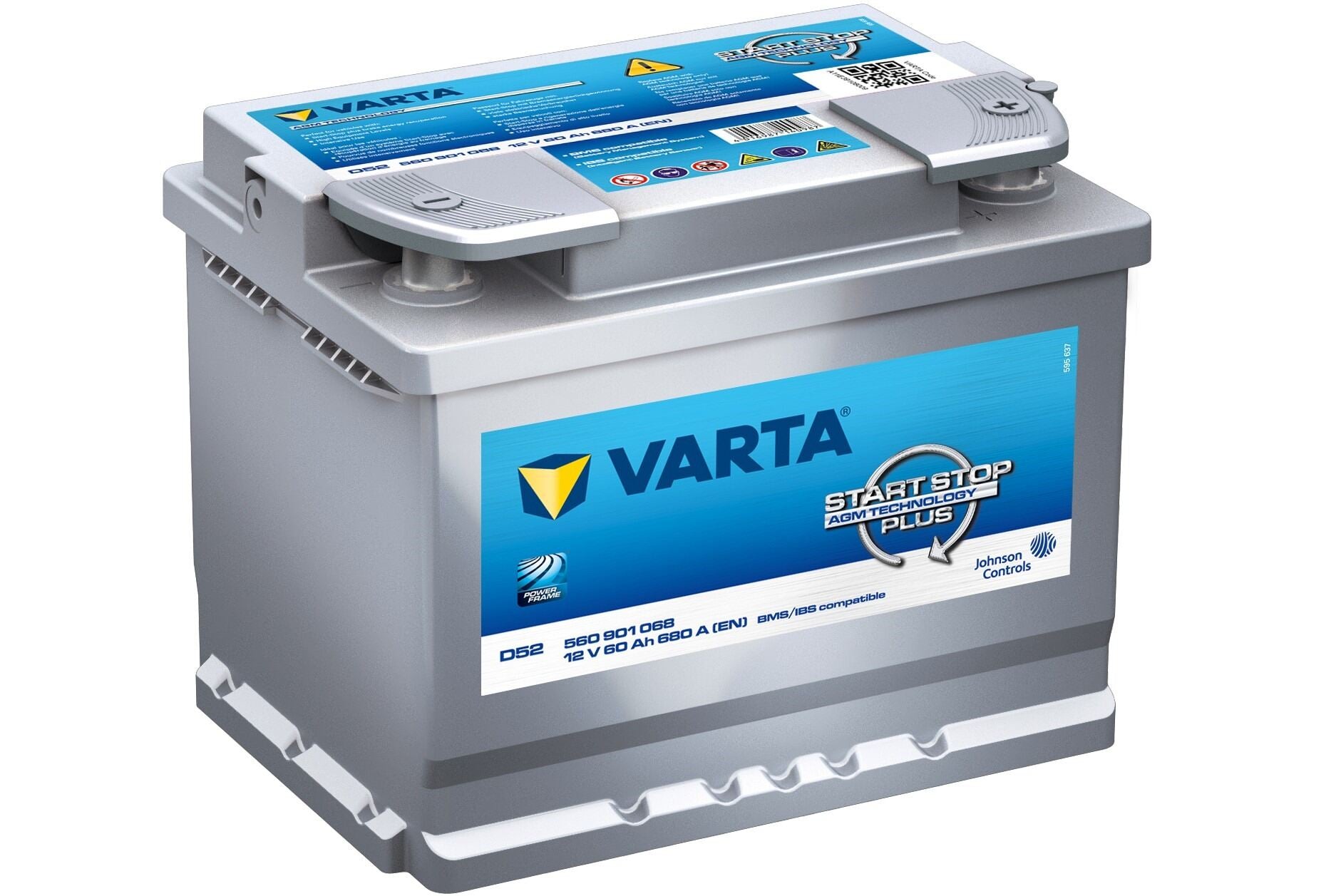 Varta Batteri Silver Dynamic Agm